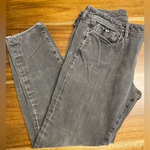 Mens black jeans